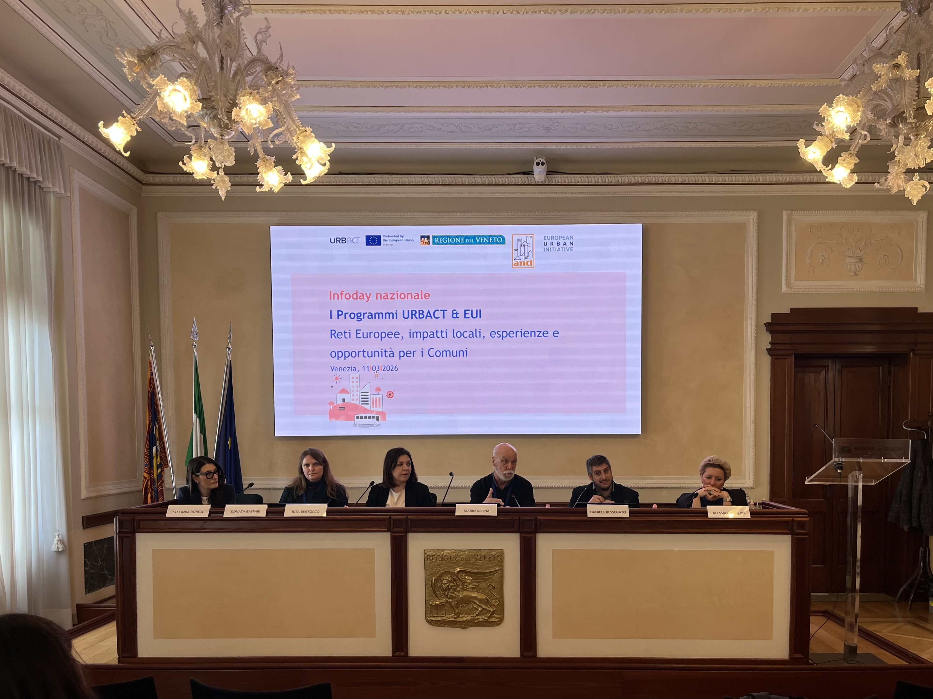 Foto evento, relatori 