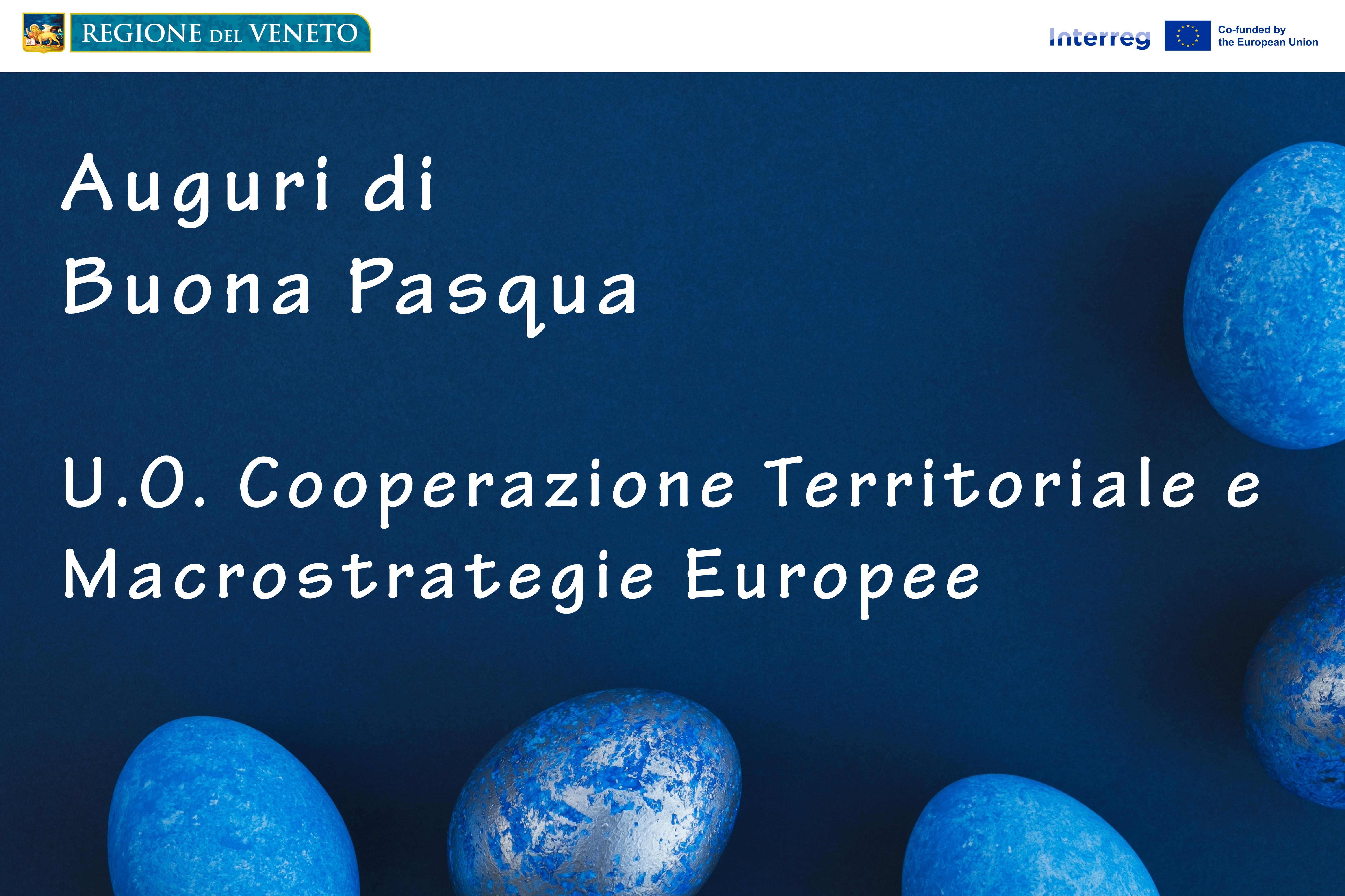 Uova di Pasqua e auguri