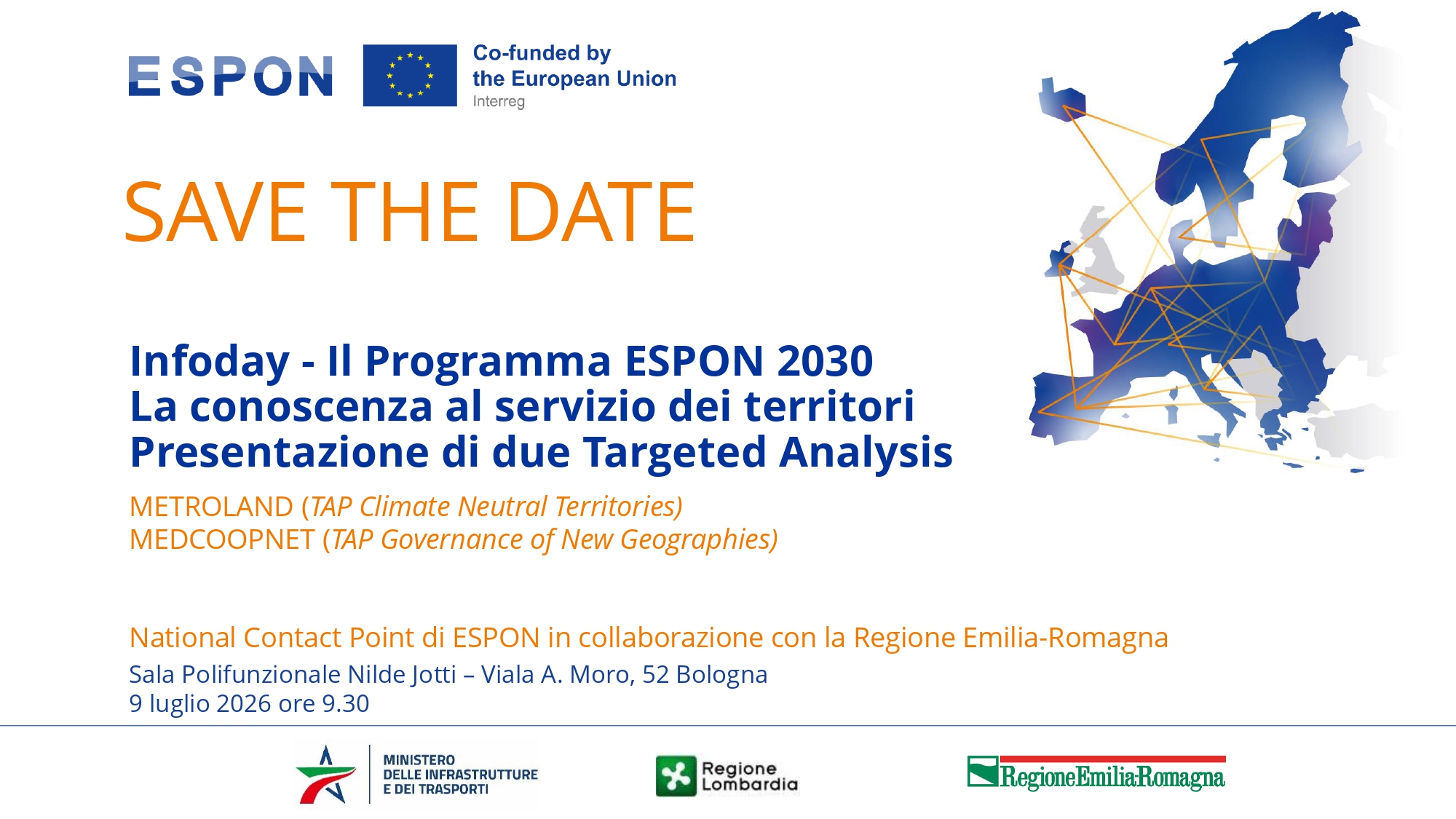 Save the date ufficiale della giornata