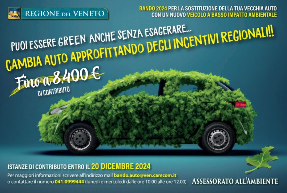 locandina bando auto 2024