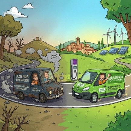 locandina bando veicoli aziendali 2026