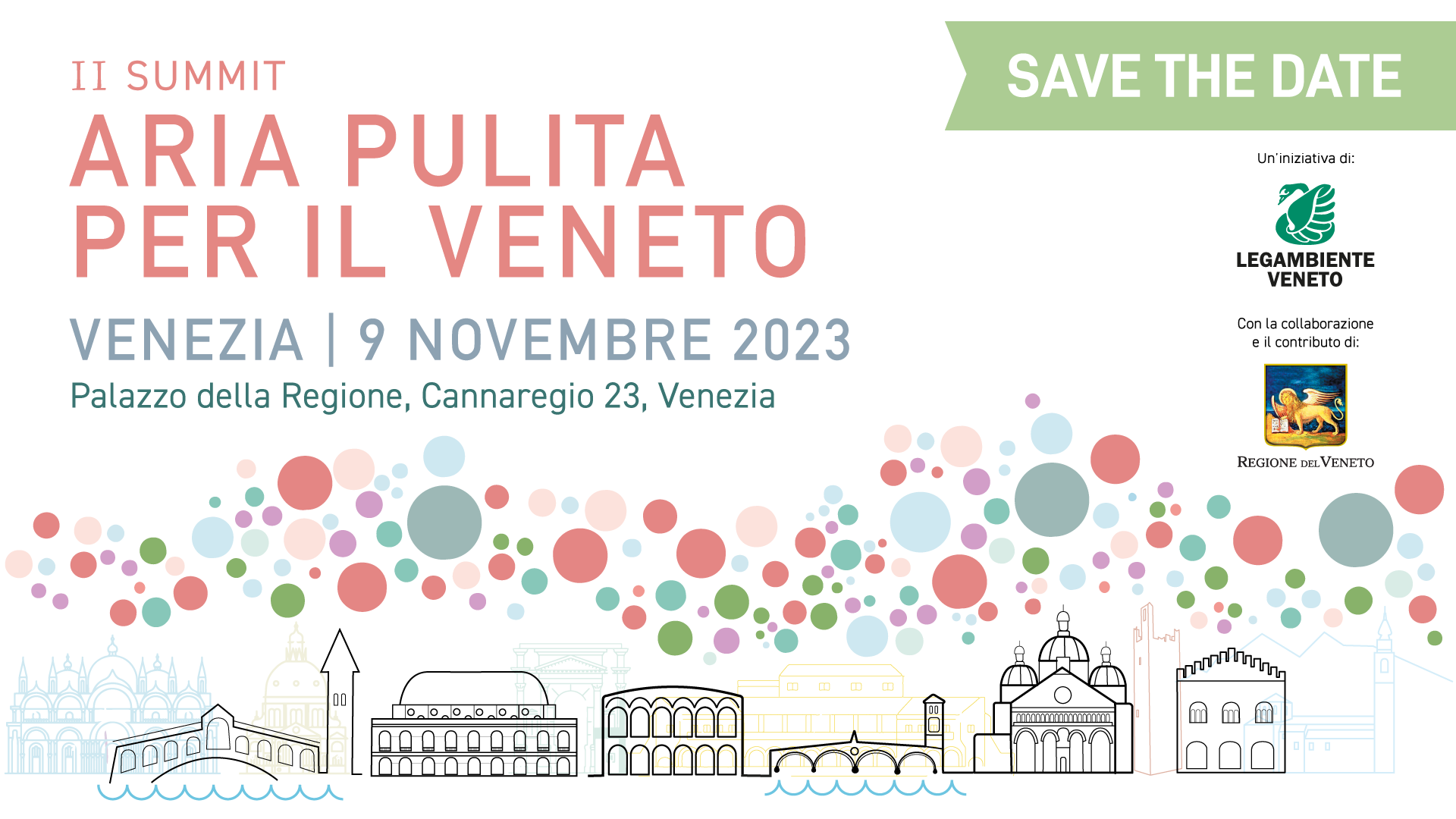 banner aria pulita per il veneto