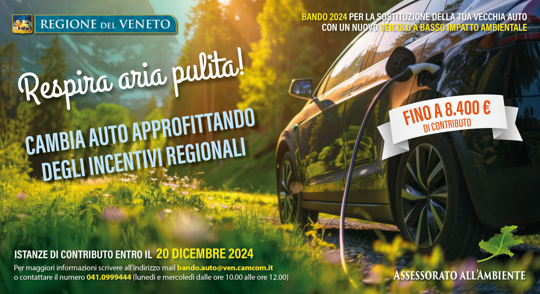 Locandina Bando Auto 2024