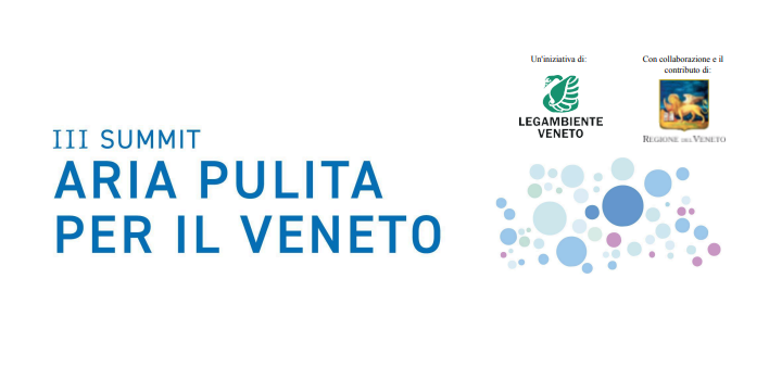 III SUMMIT ARIA PULITA PER IL VENETO